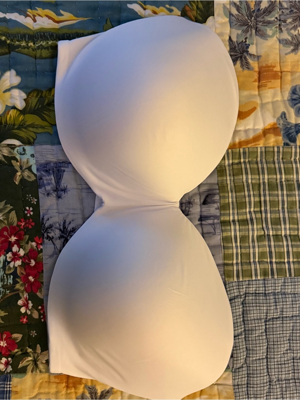 Maidenform White Strapless Smooth Molded Bra